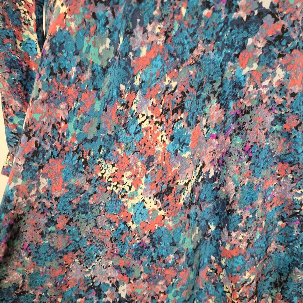 Blue Liberty of London Silk Dress - Picture 5 of 9